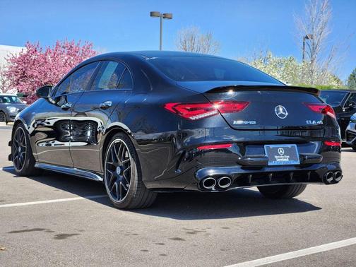 Cosmos Black Metallic 2022 Mercedes-Benz AMG CLA 45 Base 4MATIC