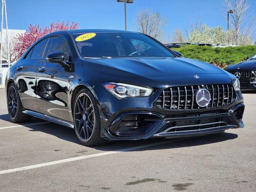 Cosmos Black Metallic 2022 Mercedes-Benz AMG CLA 45 Base 4MATIC