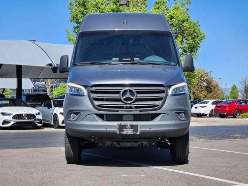 Gray Metallic 2026 Mercedes-Benz Sprinter 2500 Standard Roof