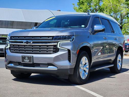 Satin Steel Metallic 2021 Chevrolet Tahoe Premier