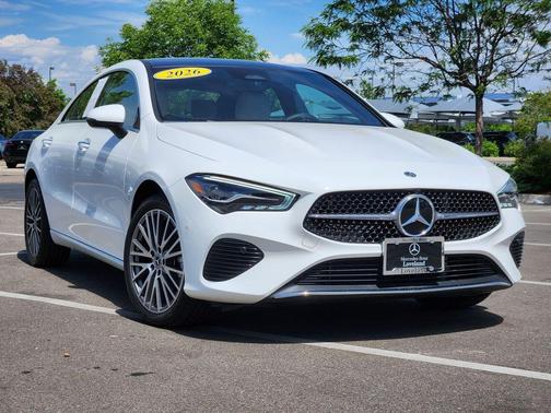 Polar White 2026 Mercedes-Benz CLA 250 Base 4MATIC