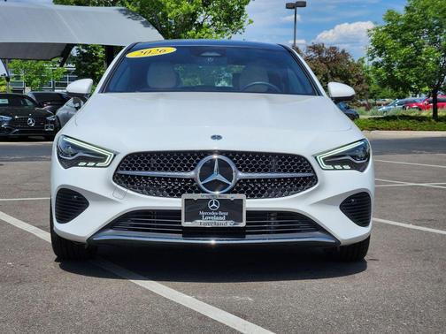 Polar White 2026 Mercedes-Benz CLA 250 Base 4MATIC