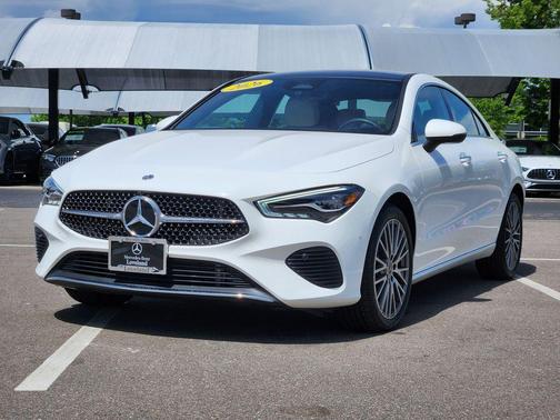 Polar White 2026 Mercedes-Benz CLA 250 Base 4MATIC