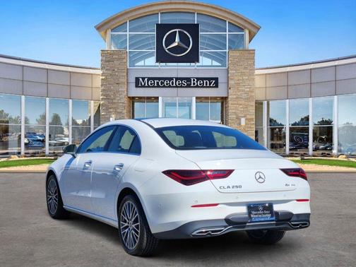 Polar White 2026 Mercedes-Benz CLA 250 Base 4MATIC