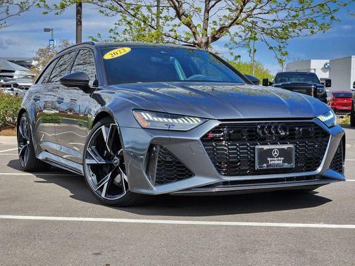 Daytona Gray Pearl Effect 2022 Audi RS 6 Avant 4.0T quattro