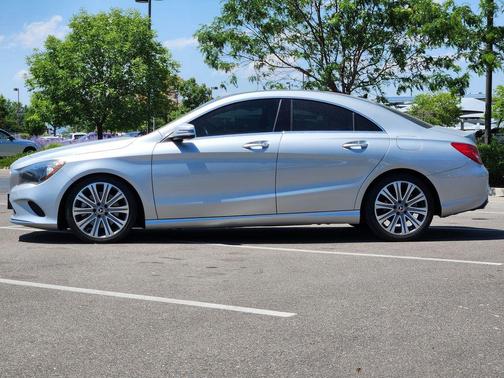 Polar Silver Metallic 2018 Mercedes-Benz CLA 250 Base 4MATIC
