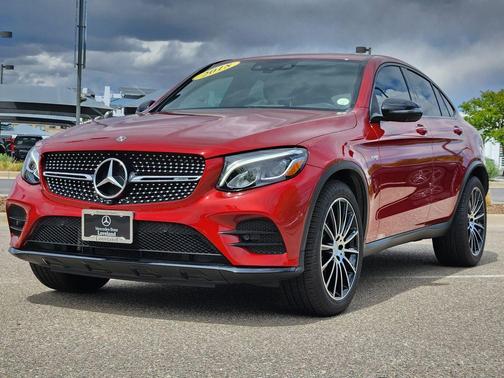 designo Cardinal Red Metallic 2018 Mercedes-Benz AMG GLC 43 4MATIC Coupe