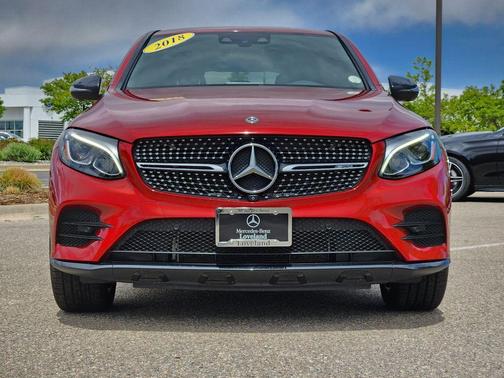 designo Cardinal Red Metallic 2018 Mercedes-Benz AMG GLC 43 4MATIC Coupe
