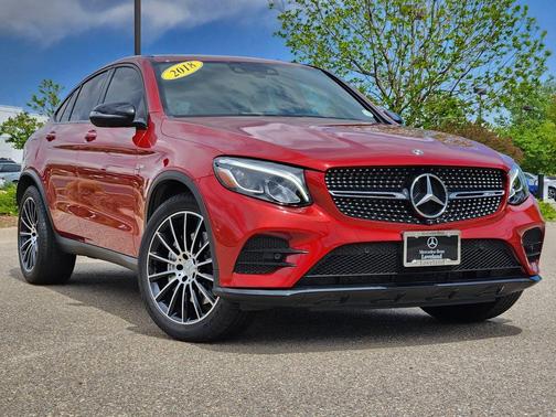 designo Cardinal Red Metallic 2018 Mercedes-Benz AMG GLC 43 4MATIC Coupe