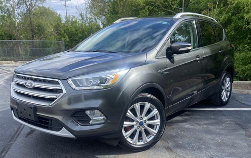 Gray 2017 Ford Escape Titanium