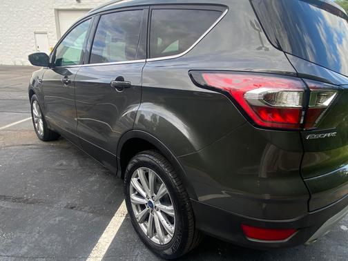 Gray 2017 Ford Escape Titanium