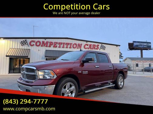 Burgundy 2017 RAM 1500 Big Horn