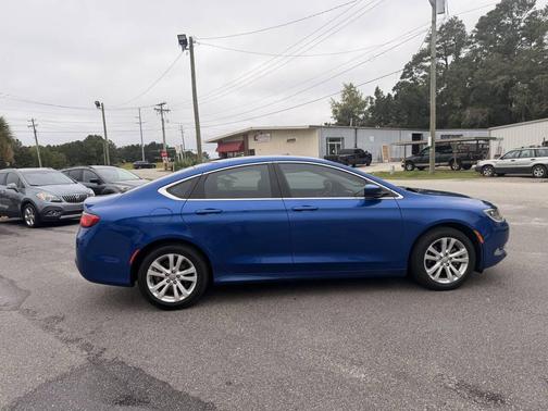 Vivid Blue Pearlcoat 2015 Chrysler 200 Limited