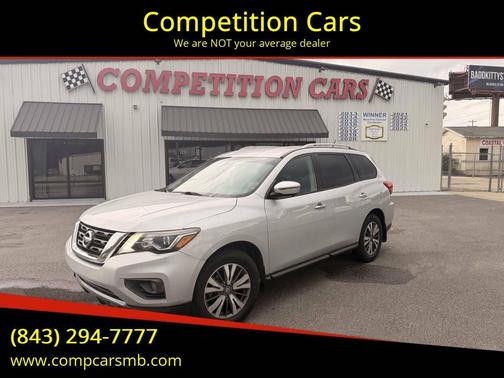 Silver 2017 Nissan Pathfinder SL