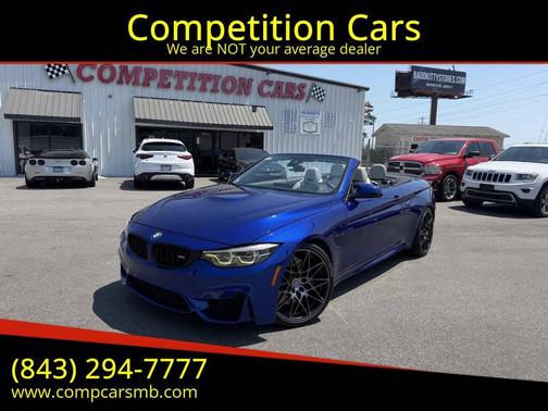 San Marino Blue Metallic 2020 BMW M4 Base