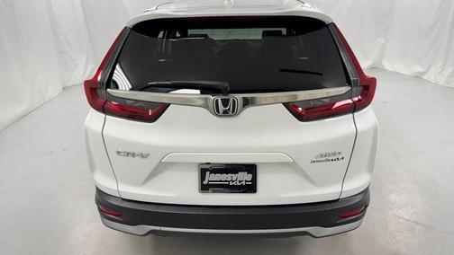 White 2021 Honda CR-V AWD EX-L