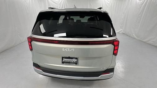 Ivory Silver 2026 Kia Carnival Hybrid EX