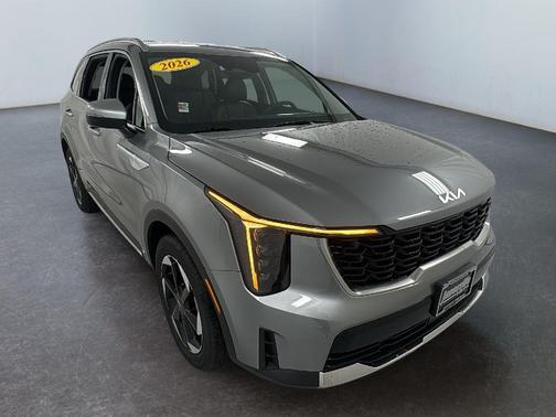 Gray 2026 Kia Sorento Hybrid EX