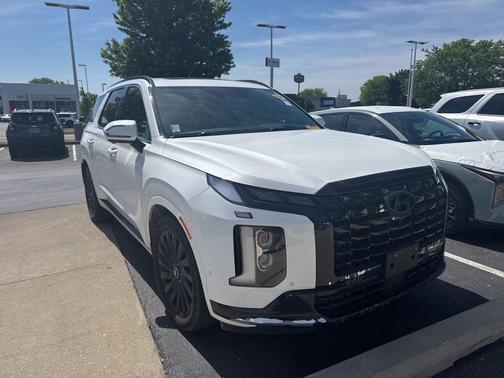Hyper White 2025 Hyundai PALISADE Calligraphy Night Edition