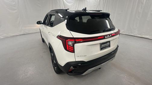 Clear White/Black Roof 2026 Kia Seltos S