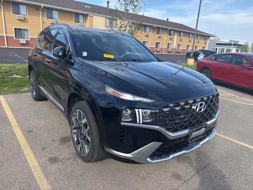 Twilight Black 2022 Hyundai SANTA FE Calligraphy
