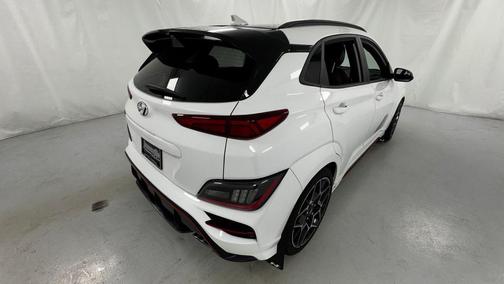 Lunar White 2022 Hyundai Kona N Base
