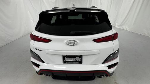 Lunar White 2022 Hyundai Kona N Base