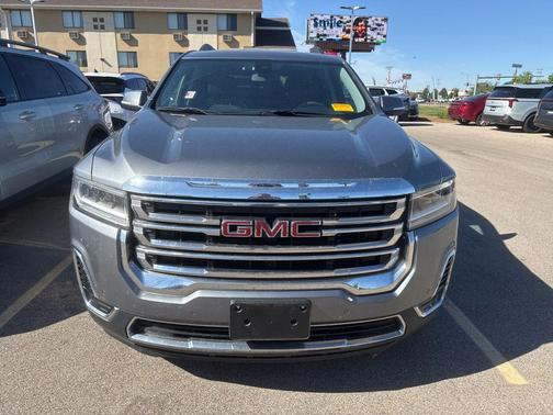 Satin Steel Metallic 2021 GMC Acadia FWD SLE