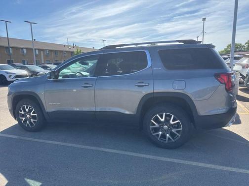 Satin Steel Metallic 2021 GMC Acadia FWD SLE