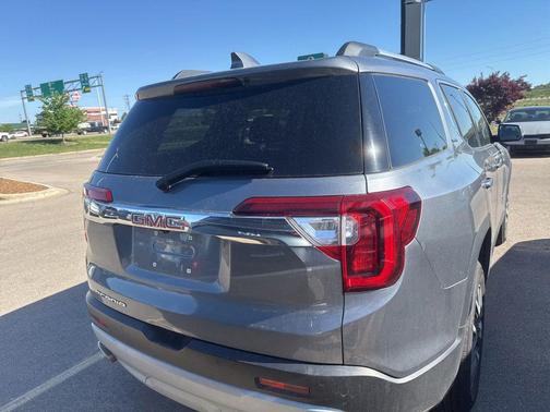 Satin Steel Metallic 2021 GMC Acadia FWD SLE