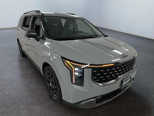 Ceramic Silver 2026 Kia Carnival Hybrid SX