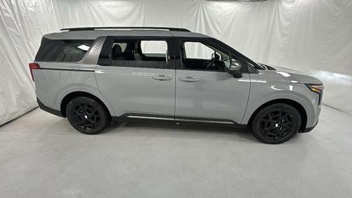 Ceramic Silver 2026 Kia Carnival Hybrid SX