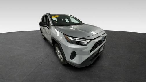 Silver Sky Metallic 2024 Toyota RAV4 Hybrid LE