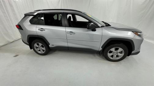 Silver Sky Metallic 2024 Toyota RAV4 Hybrid LE