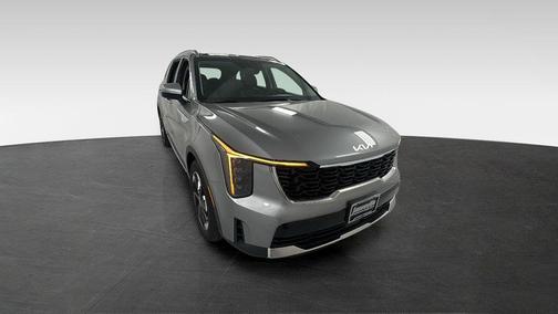 Steel Gray 2026 Kia Sorento Hybrid EX