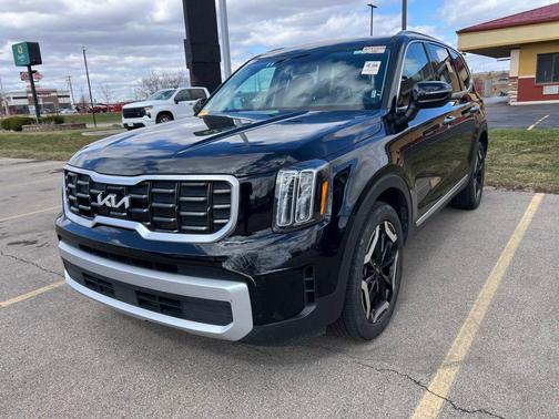 Ebony Black 2025 Kia Telluride S