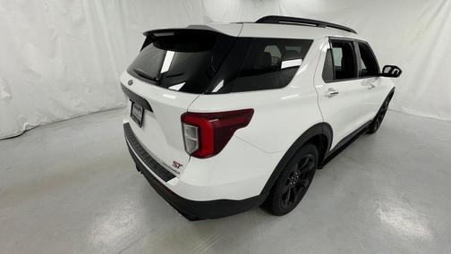 Star White Metallic Tri-Coat 2023 Ford Explorer ST