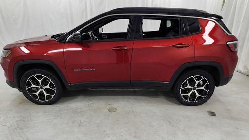 Red Hot Pearlcoat 2025 Jeep Compass Limited