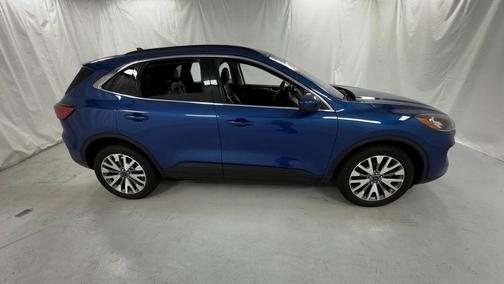 Blue 2022 Ford Escape Titanium