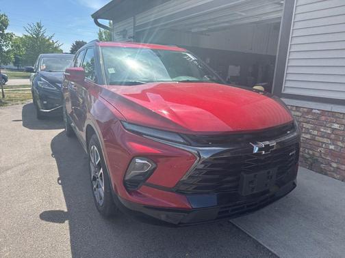 Radiant Red Tintcoat 2024 Chevrolet Blazer RS