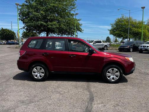 Red 2010 Subaru Forester 2.5 X