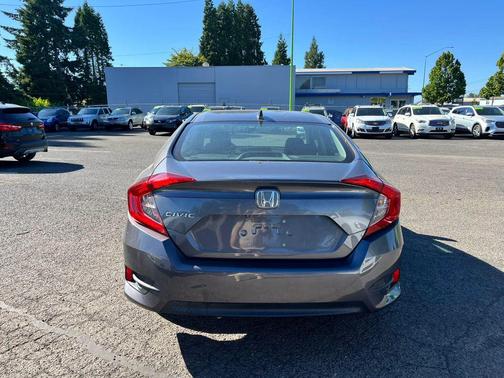 Modern Steel Metallic 2018 Honda Civic EX
