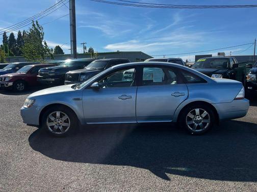 Light Ice Blue Clearcoat Metallic 2009 Ford Taurus Limited