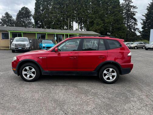Crimson Red 2007 BMW X3 3.0si