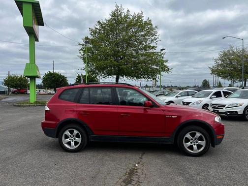Crimson Red 2007 BMW X3 3.0si