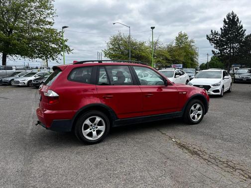 Crimson Red 2007 BMW X3 3.0si