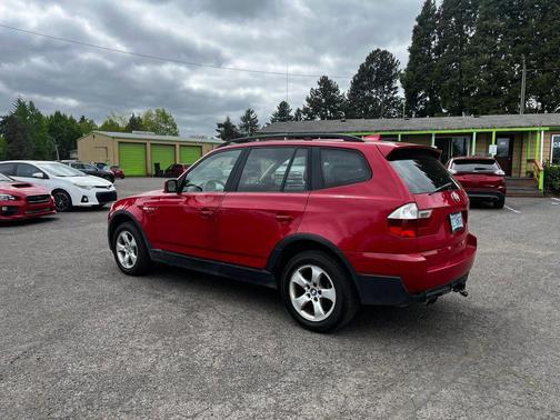 Crimson Red 2007 BMW X3 3.0si