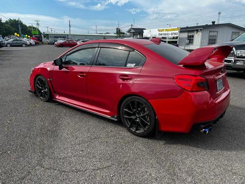 Lightning Red 2015 Subaru WRX STI Base