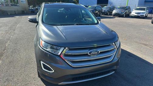 Grey 2015 Ford Edge Titanium