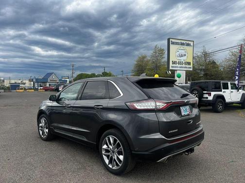 Grey 2015 Ford Edge Titanium